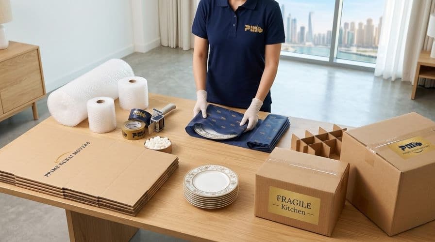 Packing Services in Dubai, Prime Dubai Movers